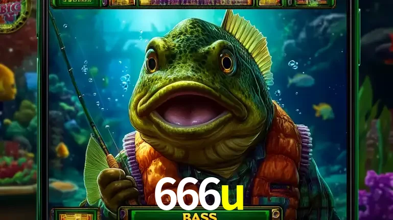 Personagem de peixe pescador do popular jogo de slot com tema de pescaria, uma das emocionantes opções de caça-níqueis para jogar e ganhar no cassino 666u.